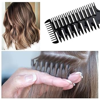 Peigne de Décoloration Professionnel – Séparation et Précision des Mèches