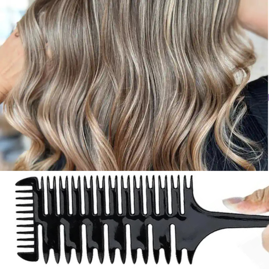 Peigne de Décoloration Professionnel – Séparation et Précision des Mèches