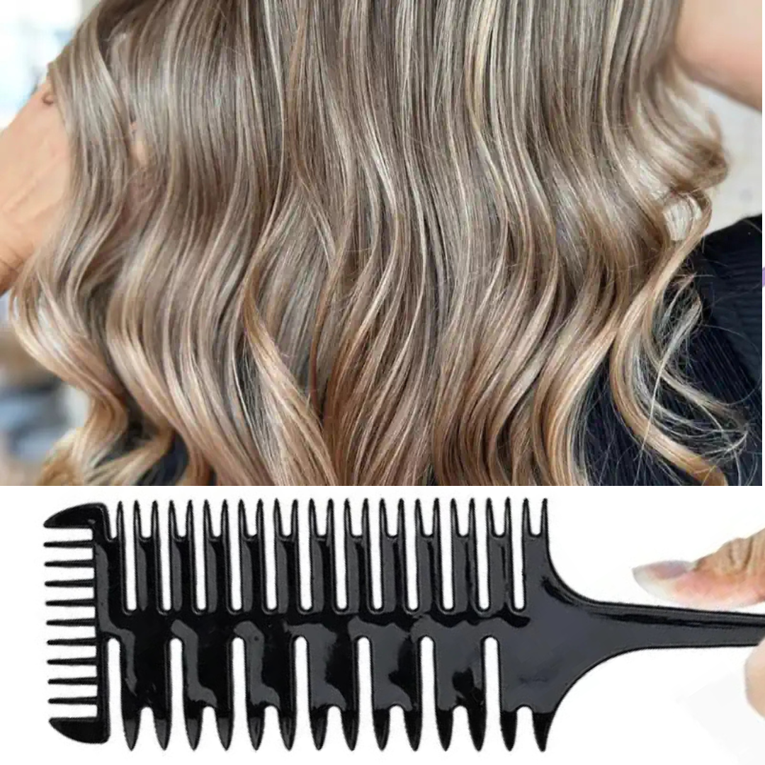 Peigne de Décoloration Professionnel – Séparation et Précision des Mèches
