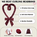 Bandeau Boucleur Sans Chaleur – Kit 9 Pièces pour Boucles Douces et Naturelles