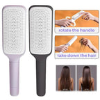 Brosse Démêlante Auto-Nettoyante