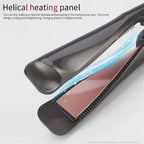 Lisseur-Boucleur Professionnel 2-en-1 à Plaques Torsadées – Chauffe Rapide & Résultat Brillant