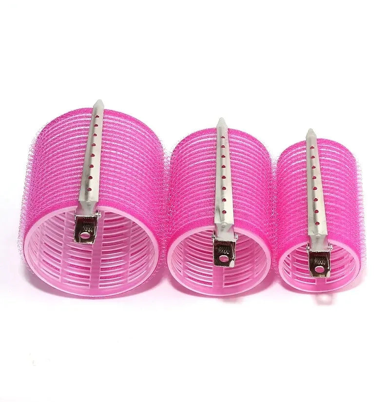 Kit 28 Bigoudis Auto-Fixants + Pinces