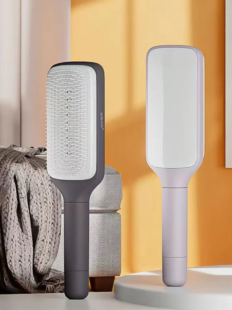 Brosse Démêlante Auto-Nettoyante