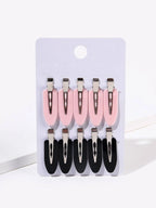 Beauty Clip – Lot de 10 Pinces Sans Marque pour Maquillage & Coiffure