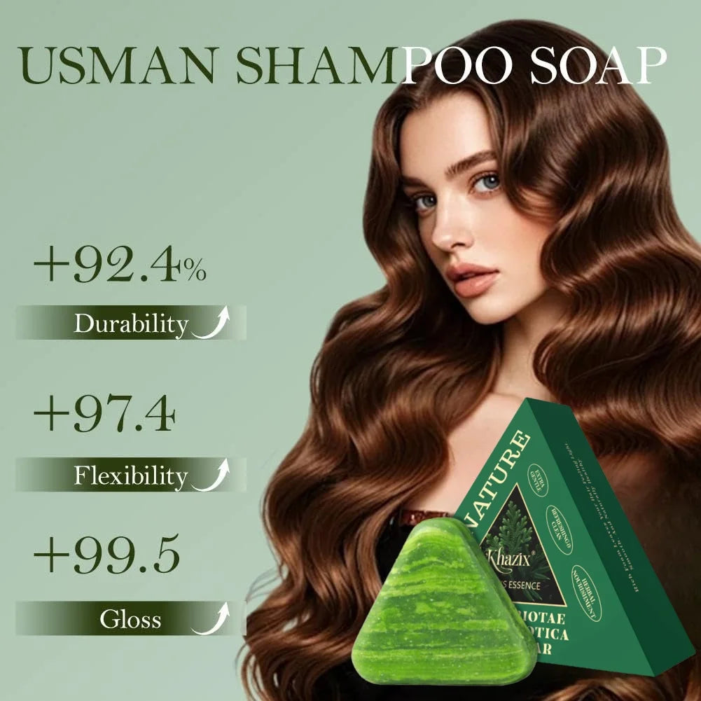 Shampoing Boost Croissance – Cheveux Plus Épais, Plus Forts & Pleins de Vie