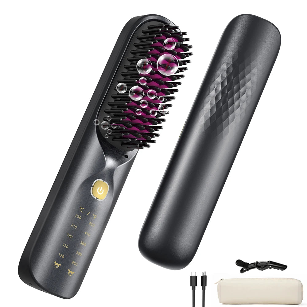 Selforia FreeStyle Pro™ – Brosse Lissante Sans Fil & Rechargeable