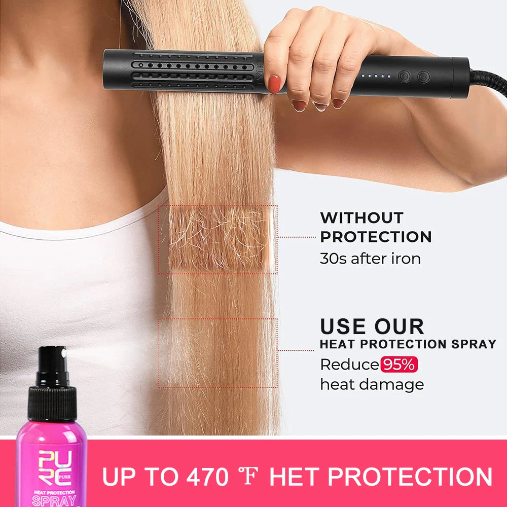 Spray Protecteur de Chaleur - Cheveux brillants et hydratés