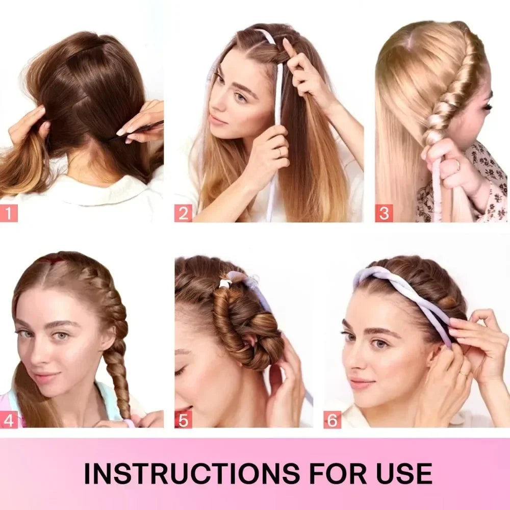 Silky Waves – Bandeau Boucles Sans Chaleur