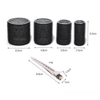 Kit 28 Bigoudis Auto-Fixants + Pinces
