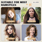 Bandeau Boucleur Sans Chaleur – Kit 9 Pièces pour Boucles Douces et Naturelles