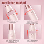 Selforia AirGlow 5-en-1 - Séchage Express, Lissage, Boucles Automatiques & Volume Professionnel