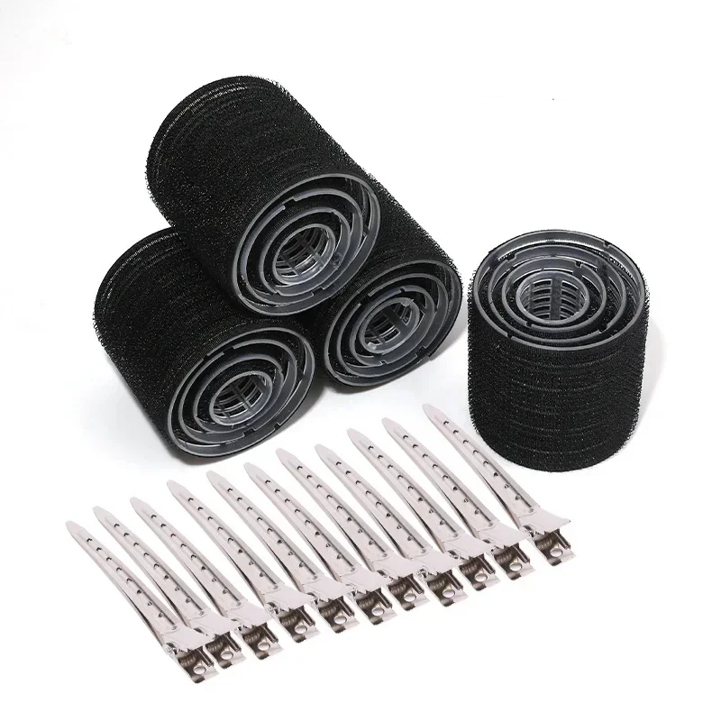 Kit 28 Bigoudis Auto-Fixants + Pinces