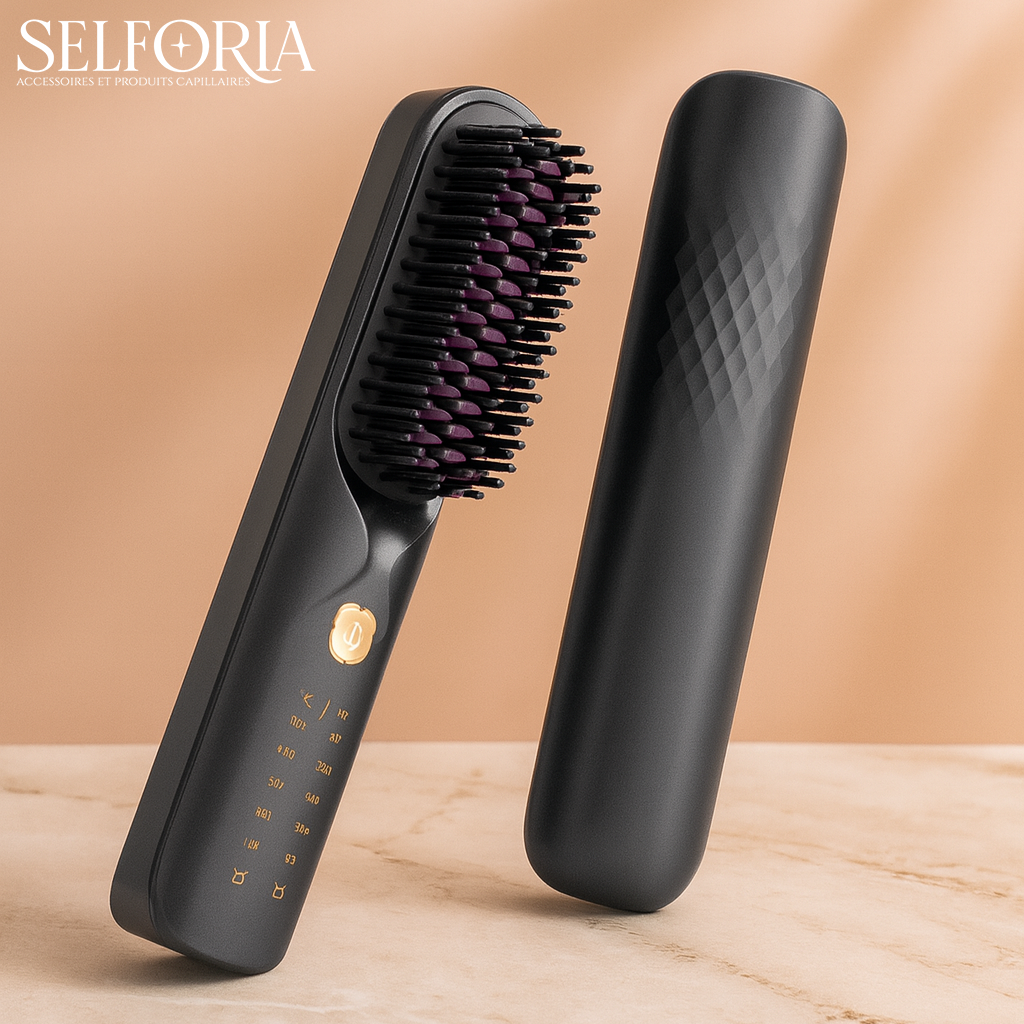 Selforia FreeStyle Pro™ – Brosse Lissante Sans Fil & Rechargeable