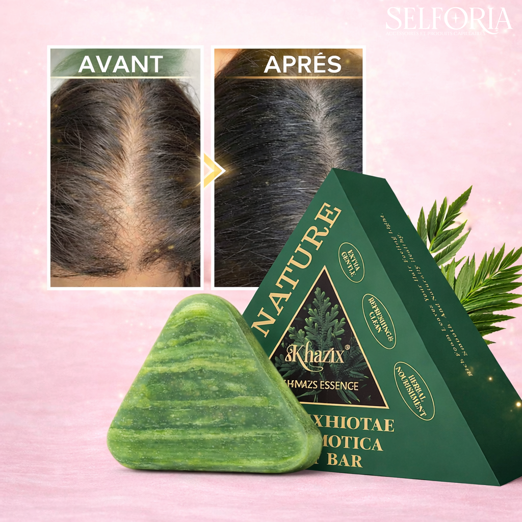 Shampoing Boost Croissance – Cheveux Plus Épais, Plus Forts & Pleins de Vie